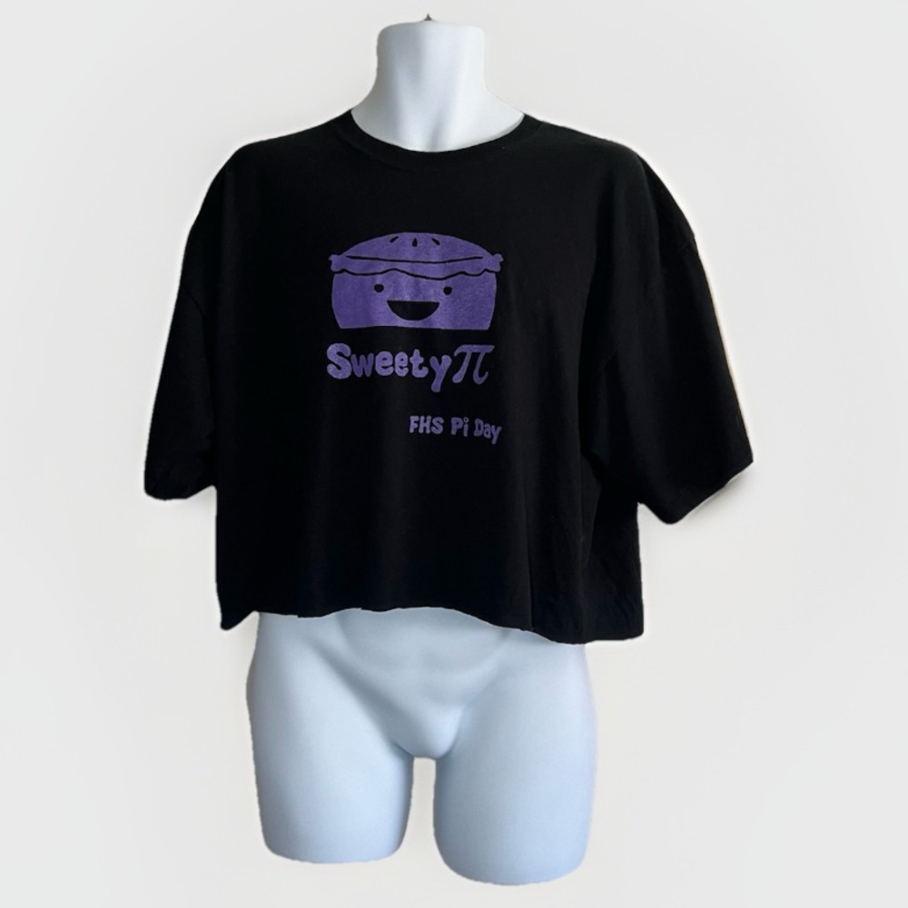 Sweetie Pie Cropped T-shirt Size Extra Large